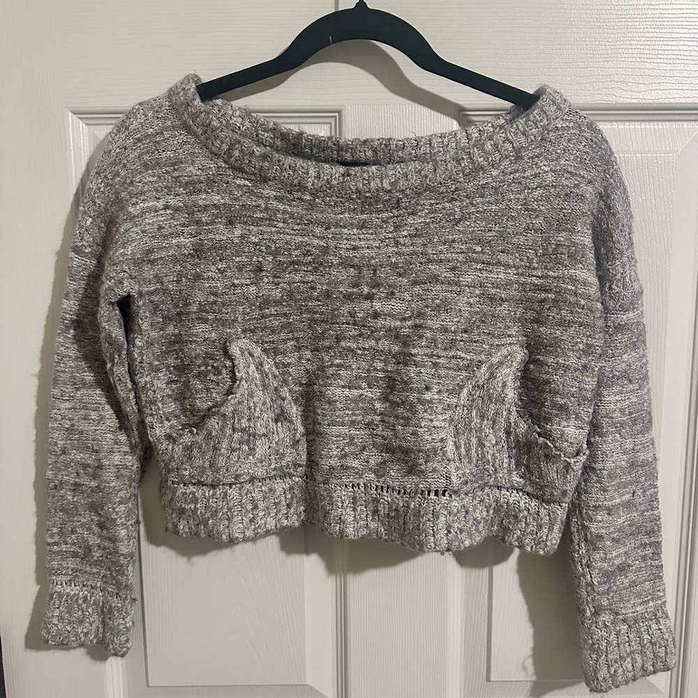 Free People cropped sweater
